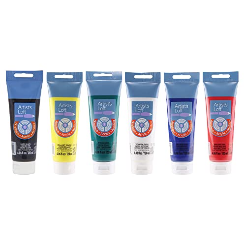 Artist's Loft 6 Color Acrylic Paint Starter Set, 4oz